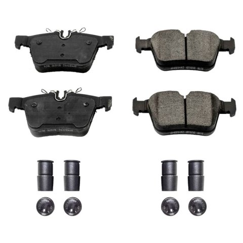 Power Stop 15-19 Mercedes-Benz C300 Rear Z17 Evolution Ceramic Brake Pads w/Hardware thumbnail 2