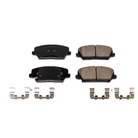 Power Stop 16-17 Hyundai Veloster Front Z17 Evolution Ceramic Brake Pads w/Hardware thumbnail 1