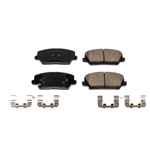 Power Stop 16-17 Hyundai Veloster Front Z17 Evolution Ceramic Brake Pads w/Hardware thumbnail 2