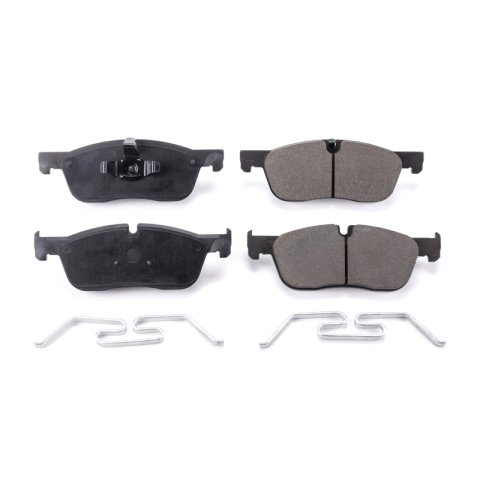 Power Stop 17-19 Jaguar F-Pace Front Z17 Evolution Ceramic Brake Pads w/Hardware thumbnail 1