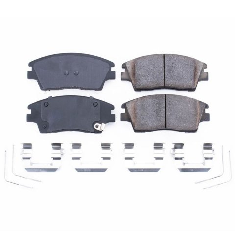 Power Stop 17-19 Hyundai Elantra Front Z17 Evolution Ceramic Brake Pads w/Hardware thumbnail 2