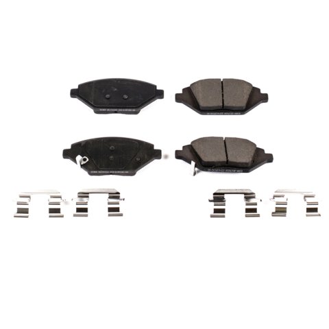 Power Stop 16-19 Chevrolet Spark Front Z17 Evolution Ceramic Brake Pads w/Hardware thumbnail 1