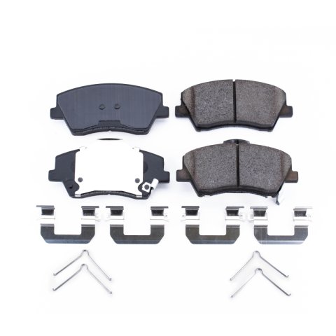 Power Stop 17-19 Hyundai Elantra Front Z17 Evolution Ceramic Brake Pads w/Hardware thumbnail 4