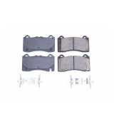 Power Stop 16-18 Ford Focus Front Z17 Evolution Ceramic Brake Pads w/Hardware thumbnail 1