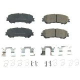 Power Stop 17-19 Nissan Titan Rear Z17 Evolution Ceramic Brake Pads w/Hardware thumbnail 2