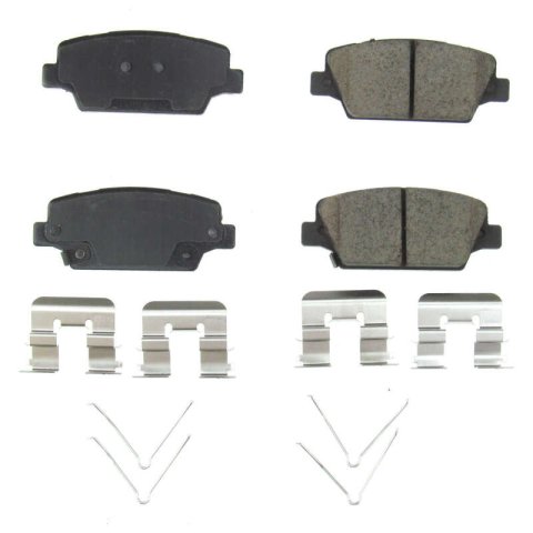 Power Stop 17-18 Kia Cadenza Rear Z17 Evolution Ceramic Brake Pads w/Hardware thumbnail 1