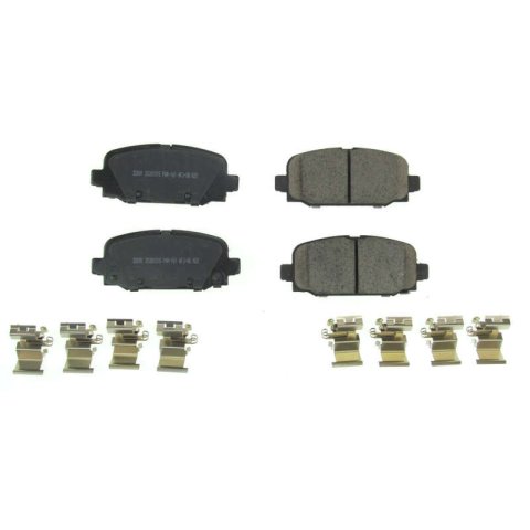 Power Stop 18-19 Jeep Compass Rear Z17 Evolution Ceramic Brake Pads w/Hardware thumbnail 5