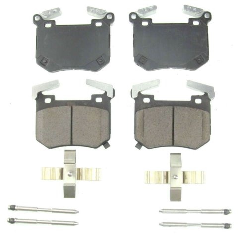 Power Stop 18-19 Kia Stinger Rear Z17 Evolution Ceramic Brake Pads w/Hardware thumbnail 1
