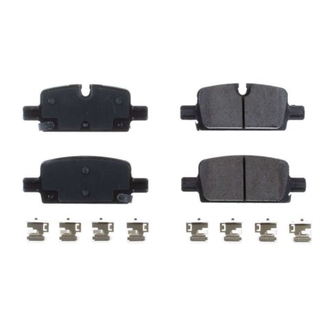 Power Stop 2019 Chevrolet Silverado 1500 Rear Z17 Evolution Ceramic Brake Pads w/Hardware thumbnail 4