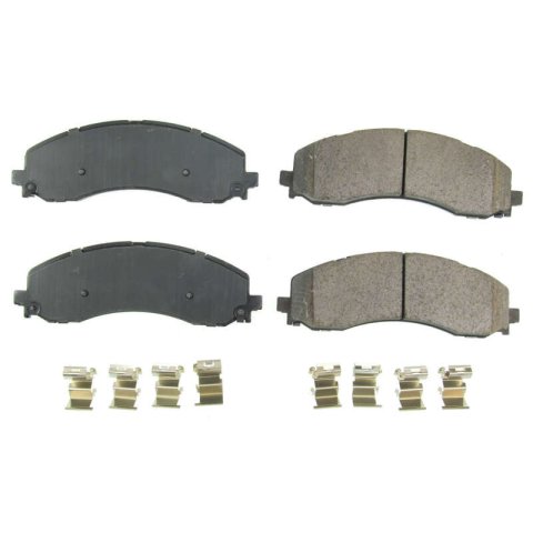 Power Stop 2019 Ram 2500 Front Z17 Evolution Ceramic Brake Pads w/Hardware thumbnail 1