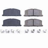 Power Stop 85-88 Chevrolet Nova Front Z17 Evolution Ceramic Brake Pads w/Hardware thumbnail 2