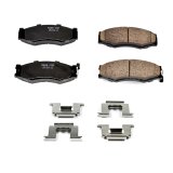 Power Stop 90-92 Infiniti M30 Front Z17 Evolution Ceramic Brake Pads w/Hardware thumbnail 1