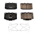 Power Stop 86-91 Mazda RX-7 Front Z17 Evolution Ceramic Brake Pads w/Hardware thumbnail 1