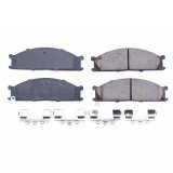 Power Stop 86-94 Nissan D21 Front Z17 Evolution Ceramic Brake Pads w/Hardware thumbnail 6