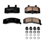 Power Stop 94-99 Chevrolet C1500 Suburban Front Z17 Evolution Ceramic Brake Pads w/Hardware thumbnail 1