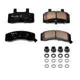 Power Stop 94-99 Chevrolet C1500 Suburban Front Z17 Evolution Ceramic Brake Pads w/Hardware thumbnail 2