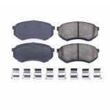 Power Stop 88-91 Mazda 929 Front Z17 Evolution Ceramic Brake Pads w/Hardware thumbnail 1
