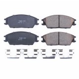 Power Stop 95-05 Hyundai Accent Front Z17 Evolution Ceramic Brake Pads w/Hardware thumbnail 1