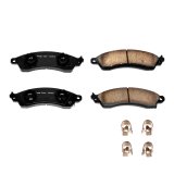 Power Stop 87-92 Chevrolet Camaro Front Z17 Evolution Ceramic Brake Pads w/Hardware thumbnail 1