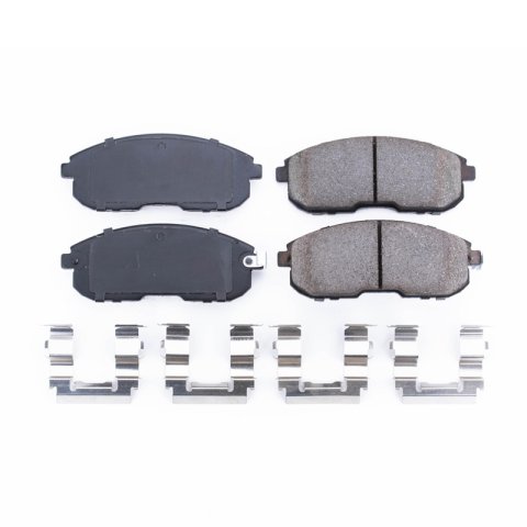 Power Stop 99-02 Infiniti G20 Front Z17 Evolution Ceramic Brake Pads w/Hardware thumbnail 7