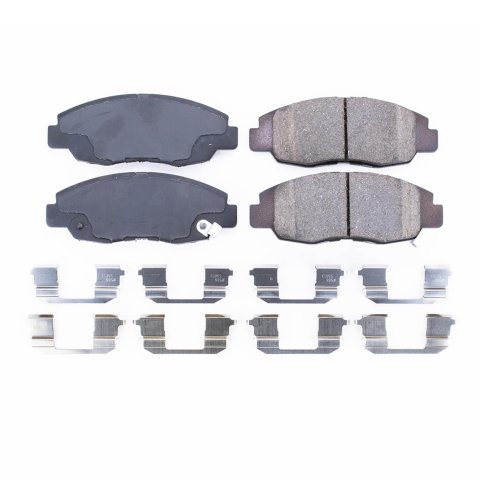 Power Stop 97-99 Acura CL Front Z17 Evolution Ceramic Brake Pads w/Hardware thumbnail 6
