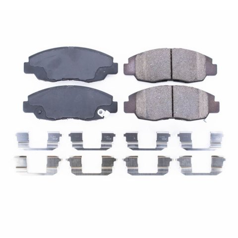 Power Stop 97-99 Acura CL Front Z17 Evolution Ceramic Brake Pads w/Hardware thumbnail 8