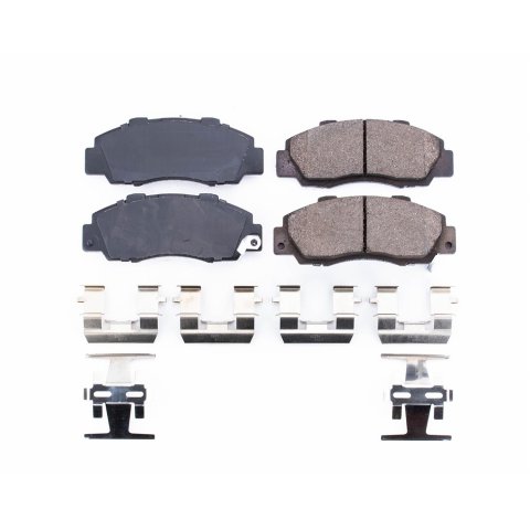 Power Stop 97-99 Acura CL Front Z17 Evolution Ceramic Brake Pads w/Hardware thumbnail 6