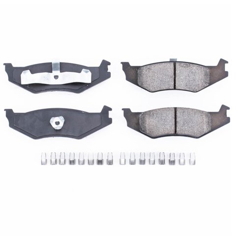 Power Stop 93-94 Chrysler Concorde Rear Z17 Evolution Ceramic Brake Pads w/Hardware thumbnail 6