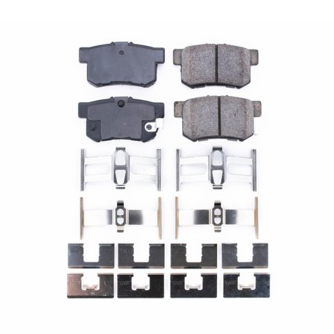 Power Stop 97-99 Acura CL Rear Z17 Evolution Ceramic Brake Pads w/Hardware thumbnail 7