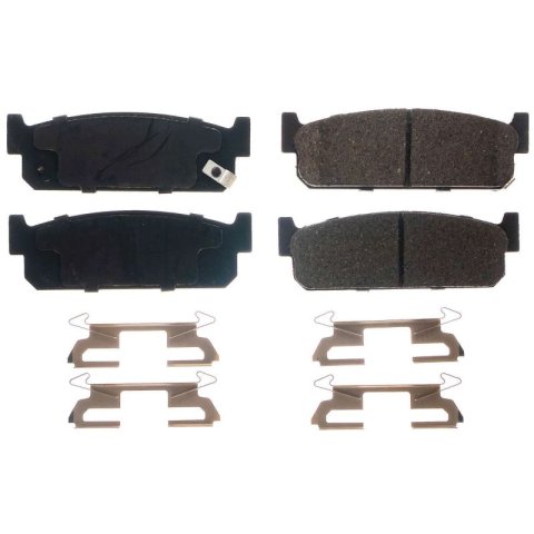 Power Stop 93-97 Infiniti J30 Rear Z17 Evolution Ceramic Brake Pads w/Hardware thumbnail 1