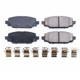 Power Stop 18-19 Jeep Wrangler Rear Z17 Evolution Ceramic Brake Pads w/Hardware thumbnail 1