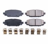 Power Stop 18-19 Jeep Wrangler Rear Z17 Evolution Ceramic Brake Pads w/Hardware thumbnail 2