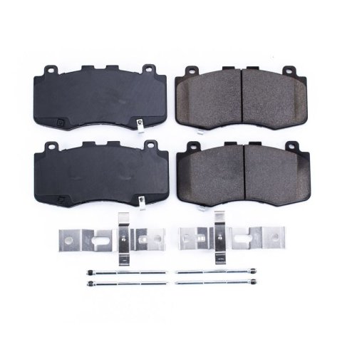 Power Stop 18-19 Jeep Grand Cherokee Front Z17 Evolution Ceramic Brake Pads w/Hardware thumbnail 2