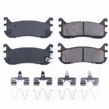 Power Stop 97-03 Ford Escort Rear Z17 Evolution Ceramic Brake Pads w/Hardware thumbnail 1