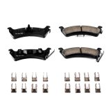 Power Stop 94-98 Jeep Grand Cherokee Rear Z17 Evolution Ceramic Brake Pads w/Hardware thumbnail 7
