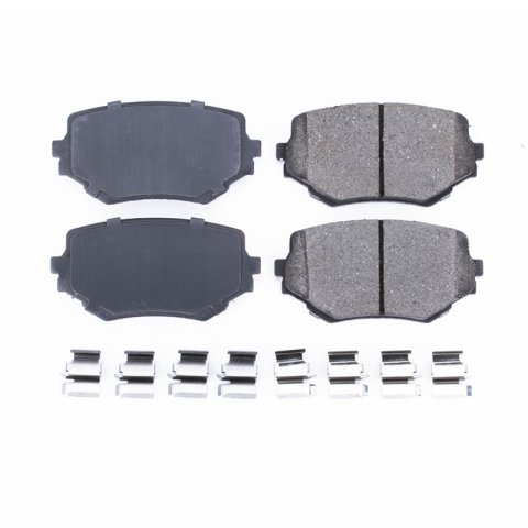 Power Stop 99-05 Suzuki Grand Vitara Front Z17 Evolution Ceramic Brake Pads w/Hardware thumbnail 1