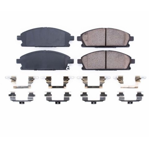 Power Stop 03-06 Acura MDX Front Z17 Evolution Ceramic Brake Pads w/Hardware thumbnail 8