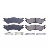 Power Stop 01-08 Dodge Ram 2500 Rear Z17 Evolution Ceramic Brake Pads w/Hardware thumbnail 6