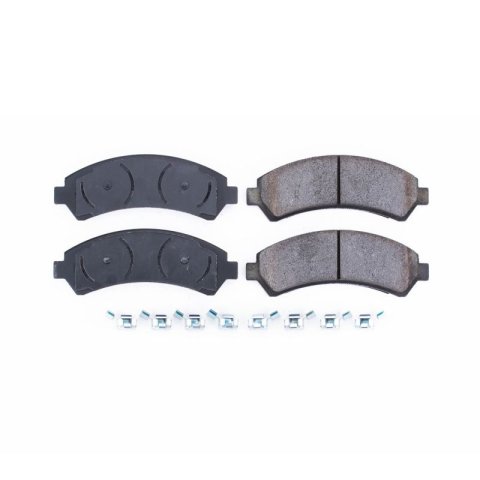 Power Stop 97-05 Chevrolet Blazer Front Z17 Evolution Ceramic Brake Pads w/Hardware thumbnail 8