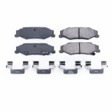 Power Stop 04-09 Cadillac XLR Rear Z17 Evolution Ceramic Brake Pads w/Hardware thumbnail 2