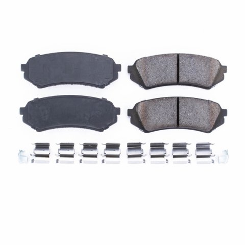 Power Stop 98-07 Lexus LX470 Rear Z17 Evolution Ceramic Brake Pads w/Hardware thumbnail 1
