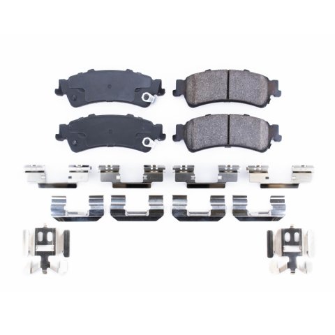 Power Stop 00-05 Cadillac DeVille Rear Z17 Evolution Ceramic Brake Pads w/Hardware thumbnail 7