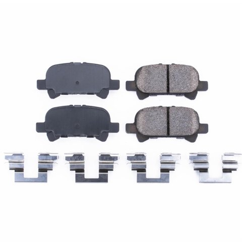 Power Stop 00-07 Toyota Avalon Rear Z17 Evolution Ceramic Brake Pads w/Hardware thumbnail 6