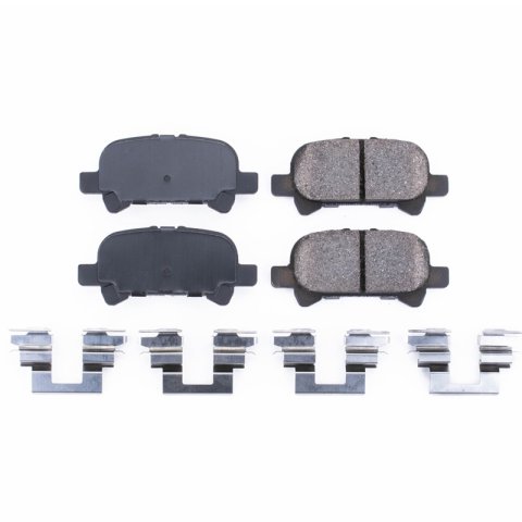 Power Stop 00-07 Toyota Avalon Rear Z17 Evolution Ceramic Brake Pads w/Hardware thumbnail 7