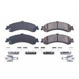 Power Stop 02-06 Cadillac Escalade Rear Z17 Evolution Ceramic Brake Pads w/Hardware thumbnail 7