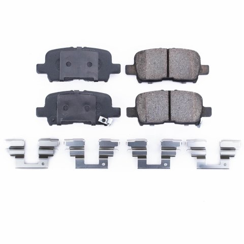 Power Stop 01-06 Acura MDX Rear Z17 Evolution Ceramic Brake Pads w/Hardware thumbnail 6