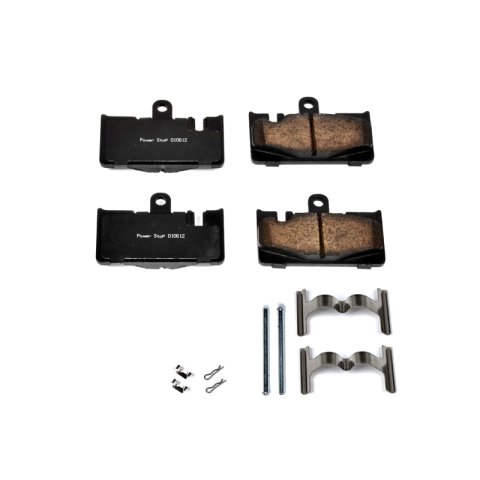 Power Stop 01-06 Lexus LS430 Rear Z17 Evolution Ceramic Brake Pads w/Hardware thumbnail 1