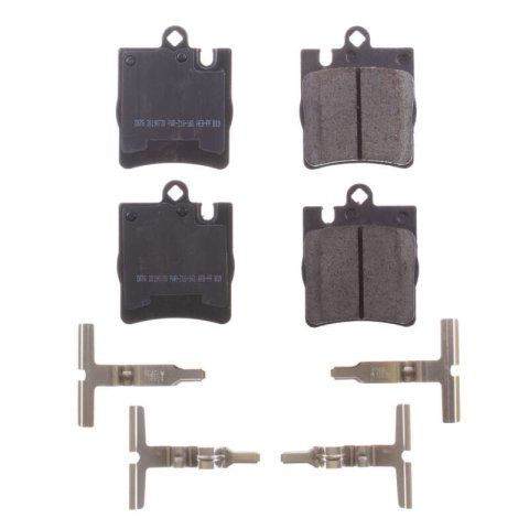 Power Stop 03-07 Mercedes-Benz C230 Rear Z17 Evolution Ceramic Brake Pads w/Hardware thumbnail 1