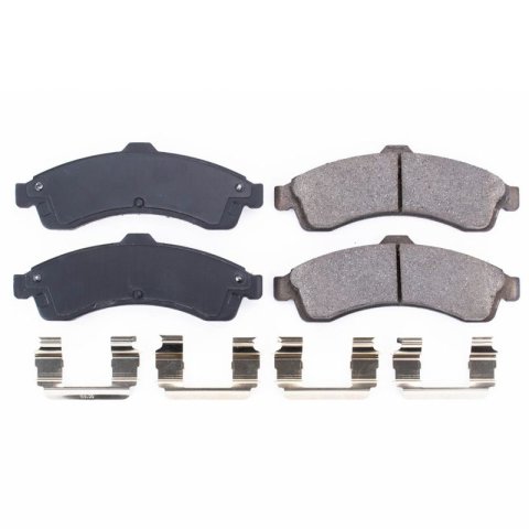 Power Stop 04-05 Buick Rainier Front Z17 Evolution Ceramic Brake Pads w/Hardware thumbnail 2