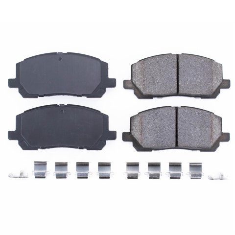 Power Stop 01-07 Toyota Highlander Front Z17 Evolution Ceramic Brake Pads w/Hardware thumbnail 6